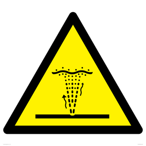 W515 Warning: Geyser (water/air) water jet